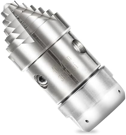 Tool Daily Turbo Nozzle Pressure Washer, 3/8” NPT Sewer Jetter Rotating Nozzle - Image 6