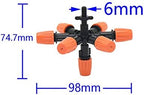 Garden Misting Sprinkler Nozzle Anti Drip Atomizing Irrigation Connector - Image 4