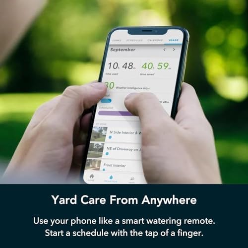 Rachio 3: Smart Sprinkler Controller, 16-Zone (Simple Auto Scheduling + Local Weather Intelligence. Save Water w/ Rain, Freeze & Wind Skip), Fast & Easy Install - Image 6