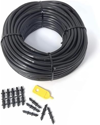1/4" Dripperline | 100' Roll | Made in USA | 6" Emitters by Sprinkland