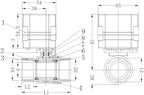 DN15 WiFi Remote Control Smart Water Valve,1/2” DC5V-DC12V Stainless steel Electric Ball Valve - Image 4