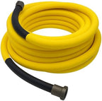 TurfCare 1 Inch 100 ft Super Lightweight Commercial Garden Hose, Heavy-Duty Strength Water Hose for Golf Course & Landscaping, Bright Yellow by Unknown