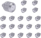 Fogland Stainless Steel Misting Nozzles, 20 Pack, 0.016" Orifice Mist Heads by Fogland