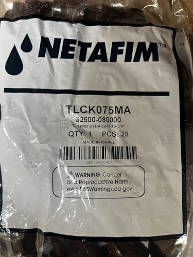 TechLock x 3/4 in MPT Male Adapters, 17mm - Pack of 25 (TLCK075MA) - 32500-080000 Netafim - Image 4