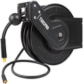 Retractable Air Hose Reel, 3/8 IN x 50 FT Hybrid Air Hose Max 300 PSI, Air compressor hose reel with 5 ft Lead in, Ceiling/Wall Mounted air hose reel,Heavy Duty air tool by TXECPRO