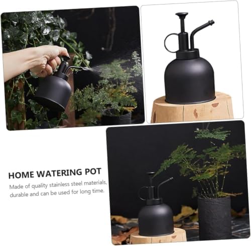 304 Stainless Steel Mini Watering Can,Vintage Mister Spray for Indoor Plants Compact,Matte Finish - Image 4