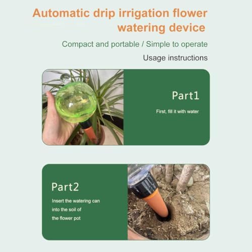 Automatic Plant Watering Globes Top Fill Automatic Houseplant Drip - Image 7