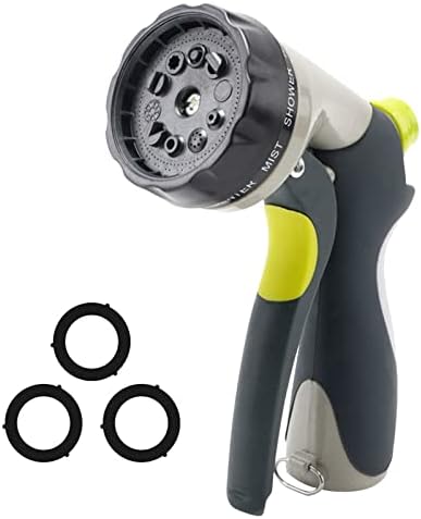 Xiaochen Heavy Duty Adjustable Garden Hose Nozzle Water Hose Nozzle Sprayer Outdoor Cleaning Tool High Pressure Nozzles Kit Foam Lance for Home Cleaning Tools by Unknown