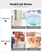 Arofa Hot and Cold Bidet Sprayer for Toilet, Warm Water Bidet Attachment - Image 2