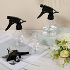 20 Pcs Empty Plastic Spray Bottles 8oz Mini Refillable Spray Bottle with Adjustable Nozzle Black Sprayers Small Spray Bottles with Scale for Cleaning, Hair, Plant, Kitchen - Image 7