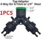 Ship accessories 5-100m Garden Watering Hose 4/7mm PVC Micro Irrigation Pipe Drip Irrigation Tubing Sprinkler 1/4'' Lawn Balcony Greenhouse Irrigation accessories(E-1PCS) - Image 2