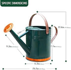 Metal Watering Can for Outdoor Plants, Watering Can Decor 1 Gallon (GB) - Image 2
