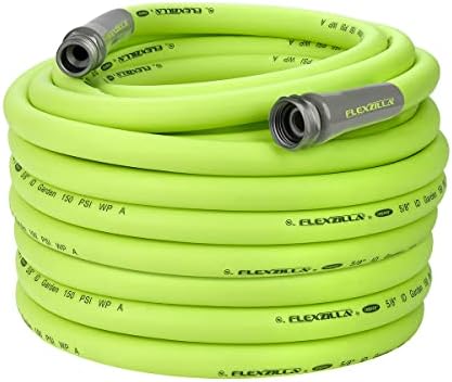 Gorilla 225’ Aluminum Zero-Rust Mobile Hose Reel & Flexzilla Garden Hose 5/8 in. x 100 ft, Heavy Duty, Lightweight, Drinking Water Safe, ZillaGreen - HFZG5100YW-E - Image 5