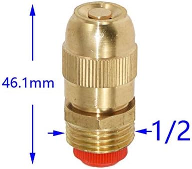 Hose Fittings External Thread 1/2 Inch Adjustable Fountain Nozzle Brass 360 Degree Atomization Nozzle Lawn Greenhouse Irrigation 15 - Image 2