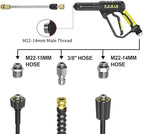 Pressure Washer Gun and Hose 50ft Kit with 15’’ Extend Wand - Image 2