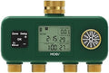 MOES 4-Zone Programmable Sprinkler Timer, Brass Inlet/Outlets, 1 Pack by MOES