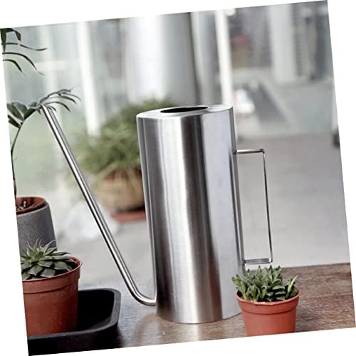 Watering Can 1500ml Stainless Steel for Succulents and Potted Plants - Image 7
