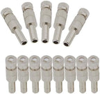 50 Pack Low Pressure Fog Mist Spray Nozzle with filter, 6mm Brass Misting Nozzles, Mister Head for Landscaping, Air Humidification, Outdoor Cooling Mister System(Size:Orifice 0.4mm,) by Unknown
