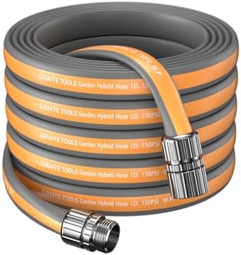 Giraffe Tools 75FT Garden Hose Lay Flat Lightweight Flexible Water Hose by GiraffeTools