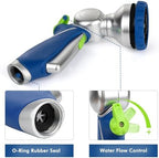 Garden Hose Nozzle with 180° Swivel Adjustable Head - Image 4