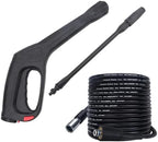 Replacement High Pressure Water Spray Gun Wand Nozzle & 32FT Hose, by BEARFORCE