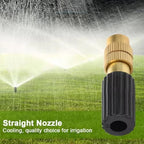 Copper Misting Nozzle, Adjustable Brass Atomizing Nozzle 4/7mm Hose Low Pressure Atomizing for Gardening Watering, Balcony Watering, 50pcs Brass Spray Head - Image 7