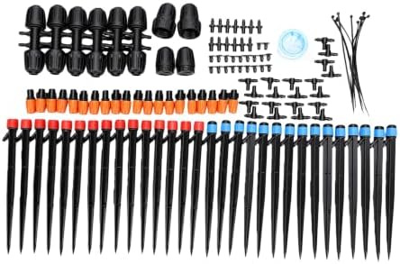 Drip Irrigation System Quick Connect 2 Hoses Garden Watering Kit for Plants Lawn Patio - Image 2