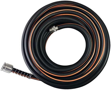 Flexon Flextreme Pro 5/8" x 100ft Performance Rubber Garden Hose – Heavy-Duty, Kink-Resistant, All-Weather Flexibility, Industrial-Grade Couplings, Durable Outdoor Watering Hose for Lawn & Garden - Image 5