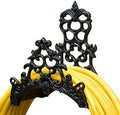 Decorative Garden Hose Holder, Hose Hanger, Heavy Duty Cast Iron Garden Yard Water Pipe Holds, Wall Mounted Hose Butler, Hose Rack Reel, 50FT 75FT 100FT Water Hose Bulter Storage (Totem) by EssenHome