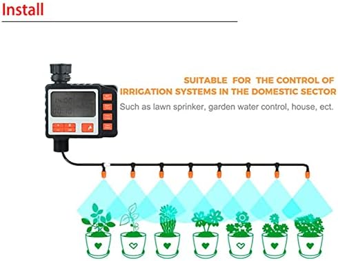 Automatic Watering Timer for Outdoor Garden, Irrigation Controller with - Image 5