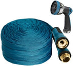 Garden Hose 75 ft, Made of TPE (BetterThan PVC/Hybrid Polymer), Lightweight yet Durable Water Hose with Ergonomic Grip, Drinking Water Safe Material, All-Weather, 3/4" GHT Fittings by Gnimihz