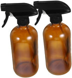 500ml Brown Glass Spray Bottles 2 Pack for Pets and Flowers by Gogogmee