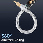 Mist Coolant Lubrication Spray System YS-BPV-300 for Milling & Engraving Machine, 1/4" and 8mm Air Inlet Hose Connector, Cutting Cooling Mister, Pack of 2 - Image 5