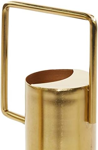 Deco 79 Metal Watering Can Indoor Outdoor Planter Small Planter Pot, Set of 3 Planters 12", 12", 11"H, Gold - Image 4