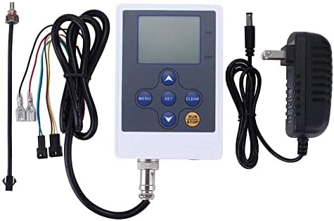 DIGITEN Water Flow Control LCD Display Controller+G3/4" Hall Sensor Flow Meter Flowmeter Counter+G3/4" Solenoid Valve Normally Closed N/C+12V Power - Image 2