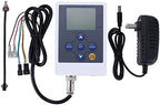 DIGITEN Water Flow Control LCD Display Controller+G3/4" Hall Sensor Flow Meter Flowmeter Counter+G3/4" Solenoid Valve Normally Closed N/C+12V Power - Image 2