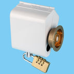Outdoor Faucet Iock System - Insulated Faucet Iock and Garden Hose Bib Iock Cover, Made of Steel- Prevents Water Theft and Stops Unauthorized Use, Easy to Install White - Image 6