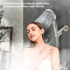 BESAQUO 9 Settings Air-Induction High Pressure Handheld shower head - Image 2