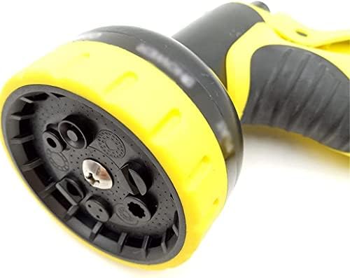 Garden Hose Nozzle, Heavy Duty Metal Water Hose Nozzle with 10 Adjustable Spray Patterns, High Pressure Hand Sprayer for Watering Plants & Lawns, Washing Cars & Pets - Image 4