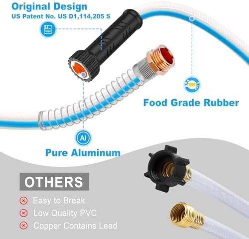 RV Water Hose 100FT RV Drinking Water Hose - Image 3