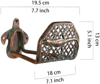 Garden Hose Holder Wall Mount for Outdoor Yard, 100 lbs Load Capacity Heavy-Duty Water Hose Hanger, Holds 150 Feet of Wall-Mounted Metal Gecko Decorative Hose Rack Hook for Outside Patio, Garage - Image 4