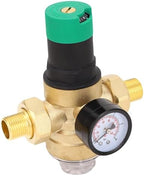 LiebeWH Water Pressure Regulator, Adjustable Brass Reducer with Filter, 0.1 to 122F Pressure Meter for Garden and RV Use (3/4 inch (DN20)) - Image 7