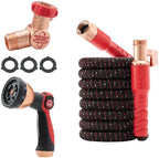 Pocket Hose Ballistic 25 FT Expandable Garden Hose, No-Kink, As Seen on TV by PocketHose