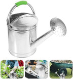Vintage Stainless Steel Garden Watering Kettle 5l Silver for Bonsai Xmas - Image 7