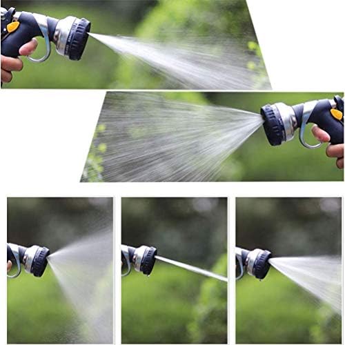 Marycan Hose Nozzle, Heavy Duty Hose Sprayer with 8 Adjustable Watering Patterns, Thumb Control Garden Hose Nozzle with Ergonomic Grip, - Image 6