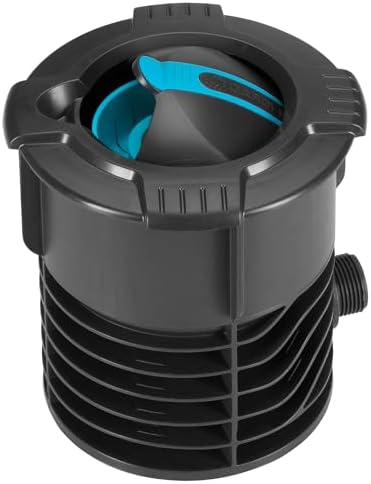 Gardena Sprinkler System Connection Box with 3/4 inch External Thread: Starting Point of the Water Supply into the Sprinkler System, Removable Dirt Filter, incl. Profi System Tap Connector (08262-20) - Image 3