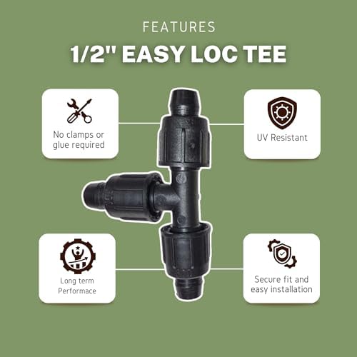 1/2" Easy Loc Tee (50 pk) - Image 3