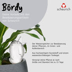 Scheurich Bördy XXL Plastic Water Reservoir, Colour: Bördy XXL, Transparent/Clear, 13.7 cm Width, 11 cm Depth, 33 cm High, 1 Litre Volume - Image 5