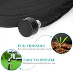 AIODE Flat Soaker Hose 150FT(50FT 3Pack) for Garden Beds Drip Hose Heavy Duty Save 80% Water for Vegetable Tree (150FT) - Image 5