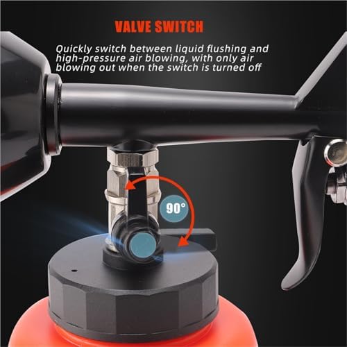 Foam Sprayer, Car Cleaning Foam Gun Washing Spray High Pressure Washer Potable Interior & Exterior Deep Tool,Car Washing - Image 4